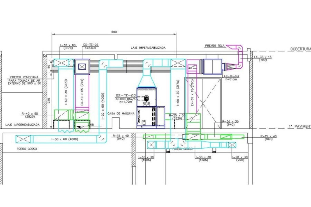 Projetos de HVAC e Climatização